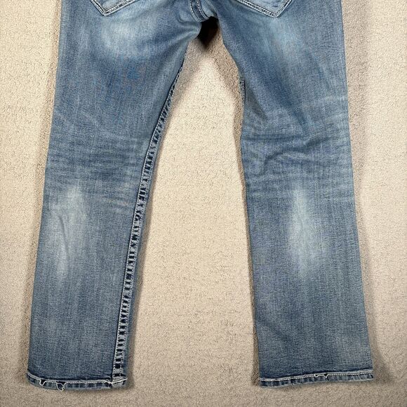 Buckle Black Women's Jeans Size 30s Fit No 9 Bootleg Distressed Grunge Destroyed - Picture 14 of 14